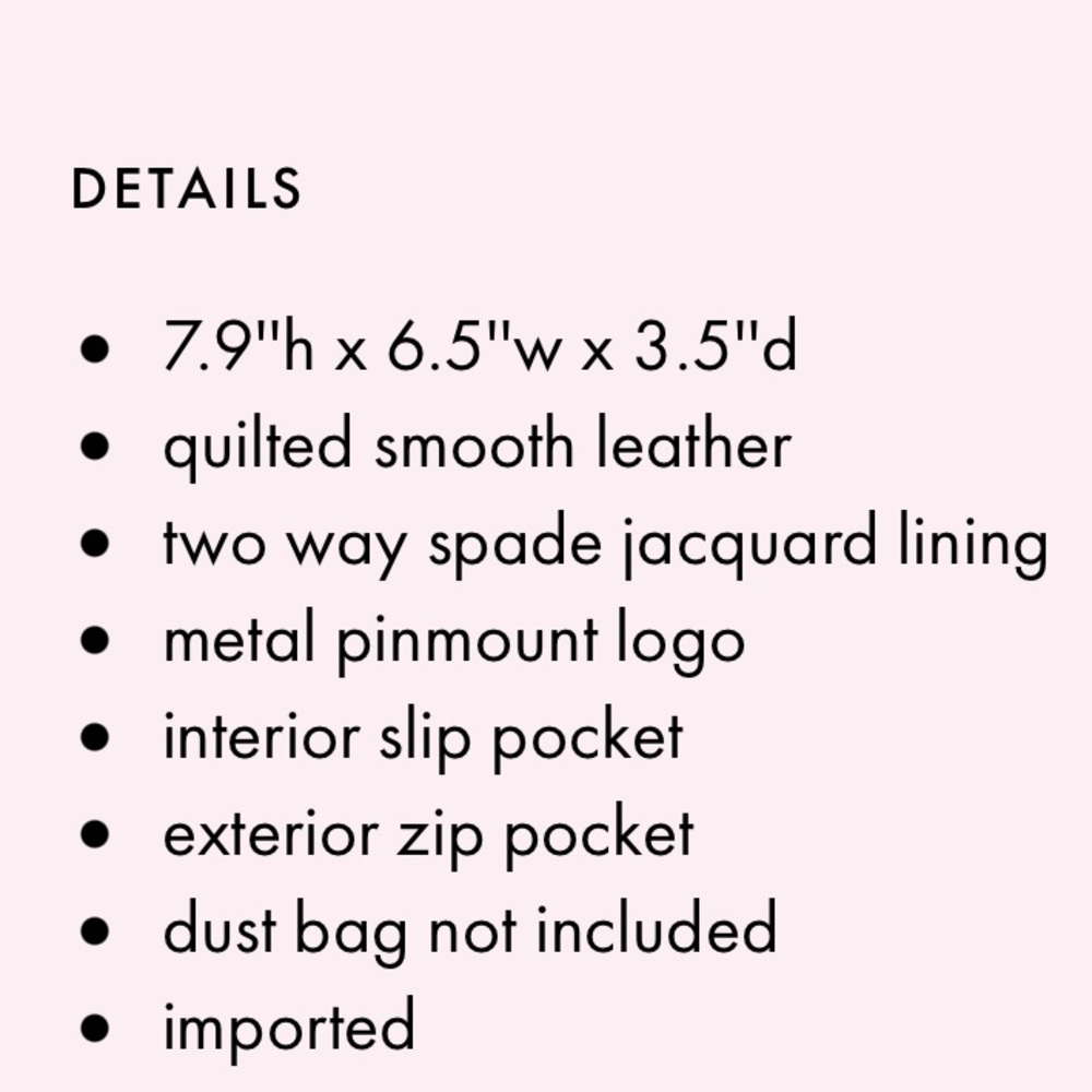 Kate Spade Natalia Mini Convertible Backpack - Picture 14 of 16